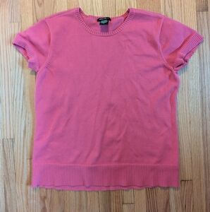 Eddie Bauer Women's Pink Knit Top